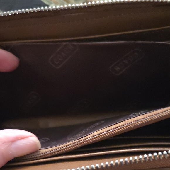 Coach Colorful Patchwork Wallet - Picture 4 of 6